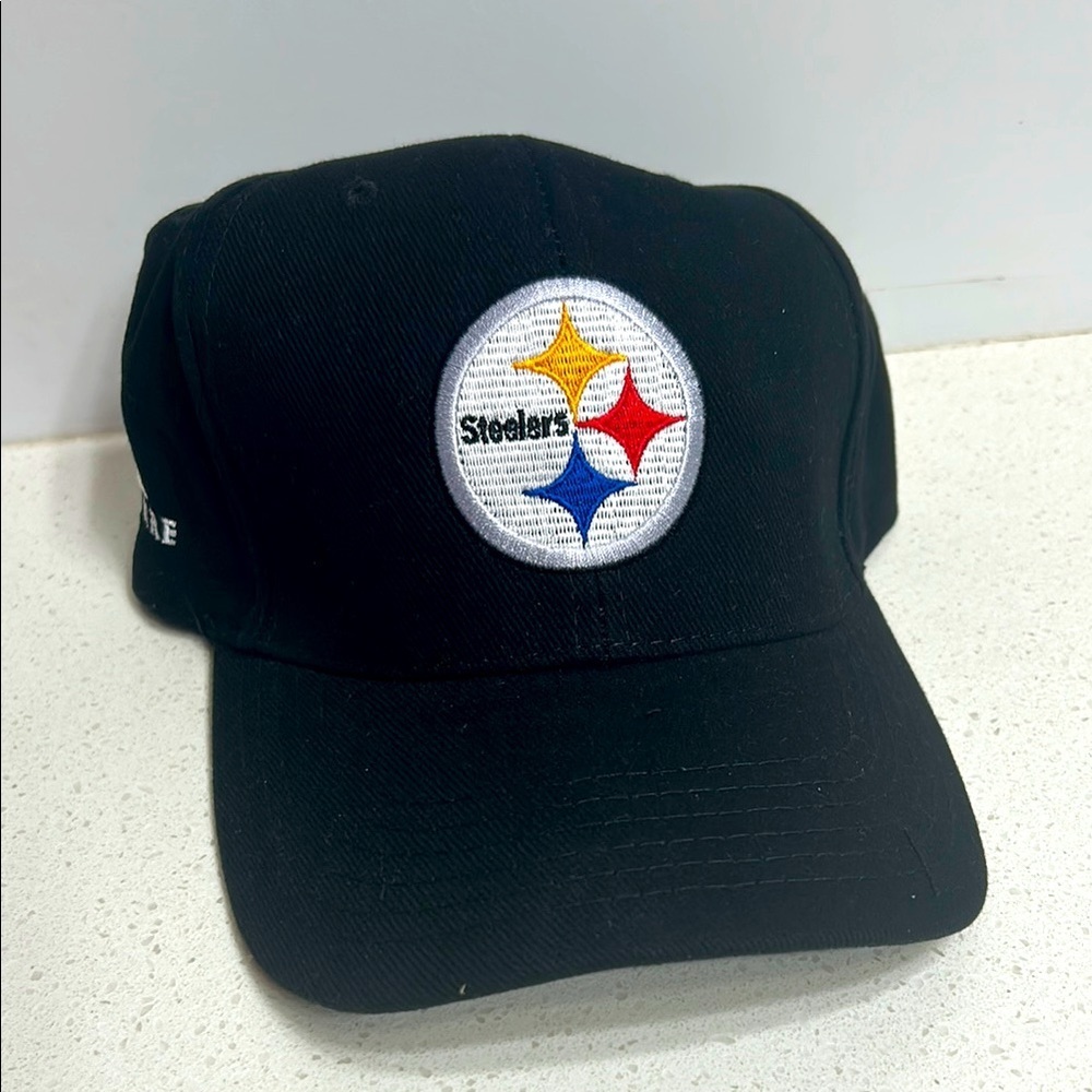 Pittsburgh Steelers NFL Black Hat Cap One Size